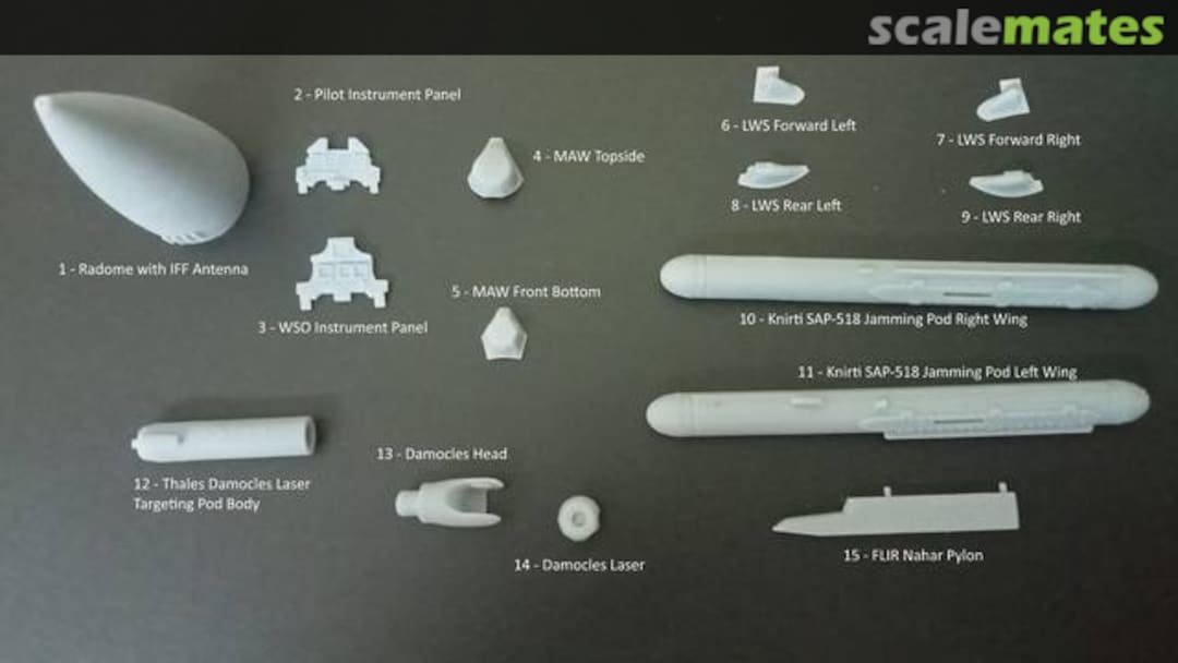 Contents Su-30MKM Suite 001S-CMKM048 LeQuack Aftermarket