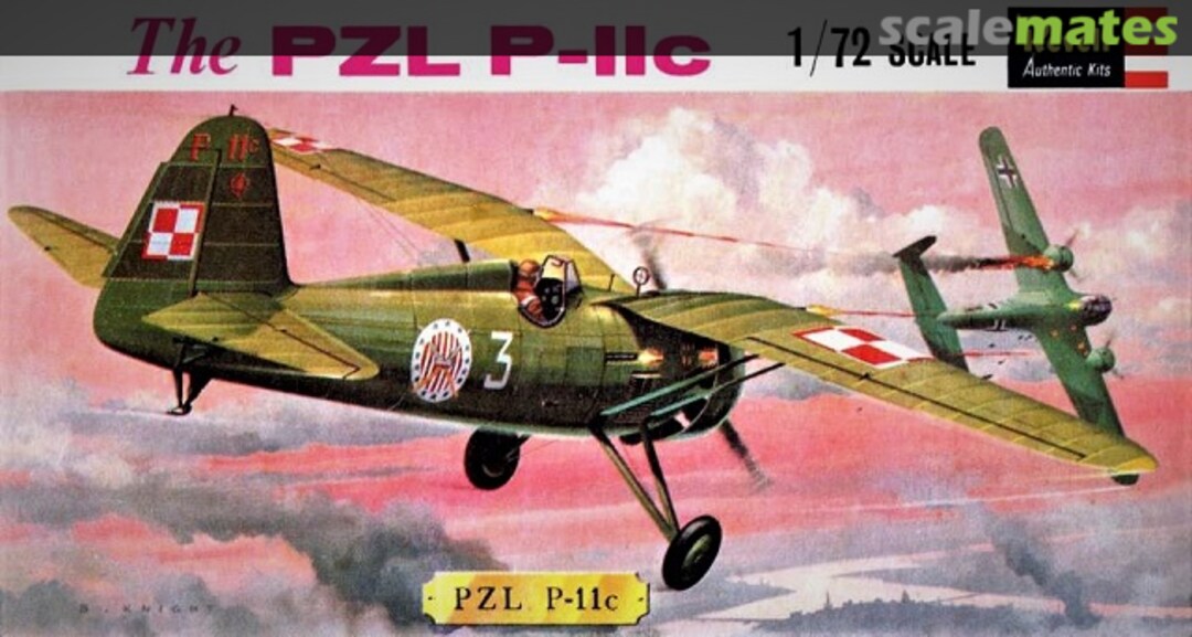 Boxart The PZL P-11C H647 Revell (Great Britain)