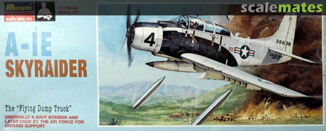 Boxart A-1E Skyraider PA146 Monogram