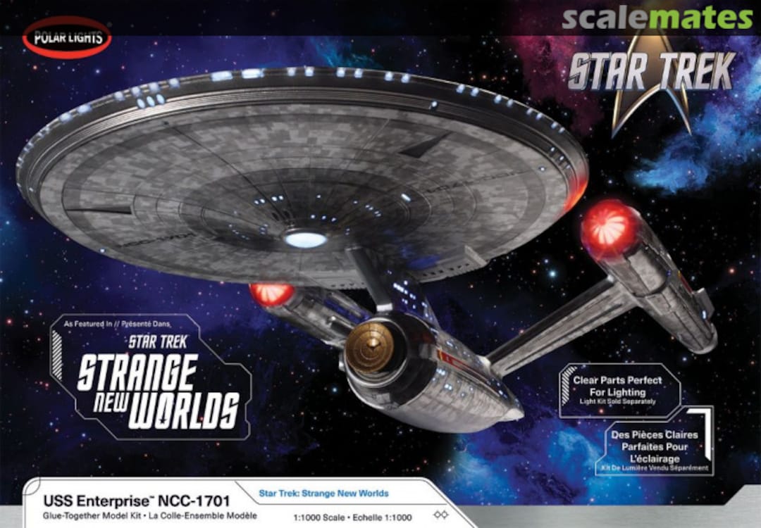 Boxart USS Enterprise NCC-1701 999 Polar Lights