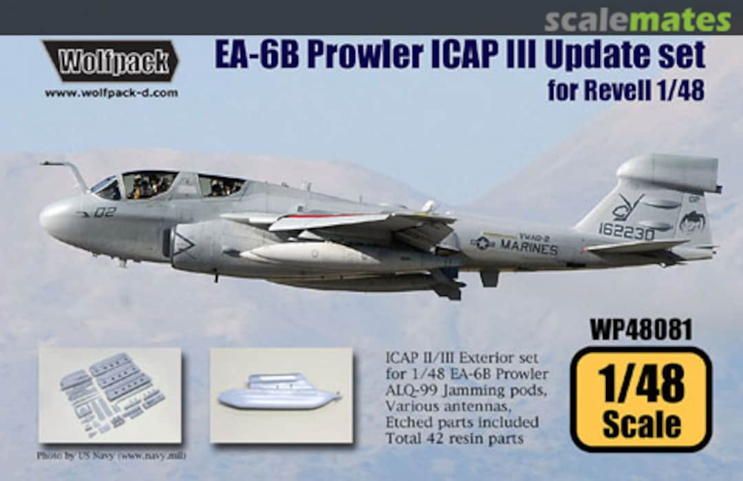 Boxart EA-6B Prowler ICAP III Update Set WP48081 Wolfpack