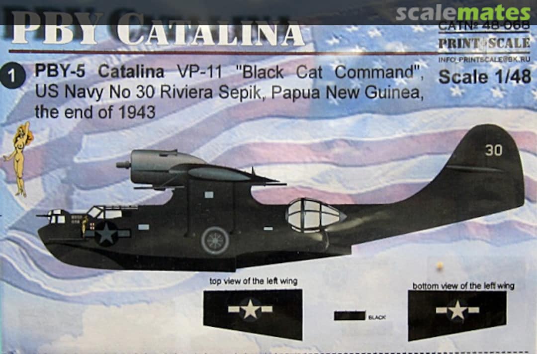 Boxart PBY Catalina 48-068 Print Scale