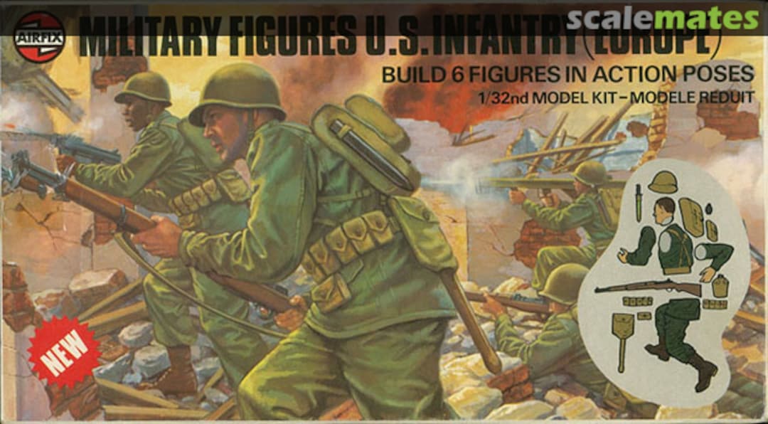 Boxart U.S. Infantry (Europe) 04586-1 Airfix