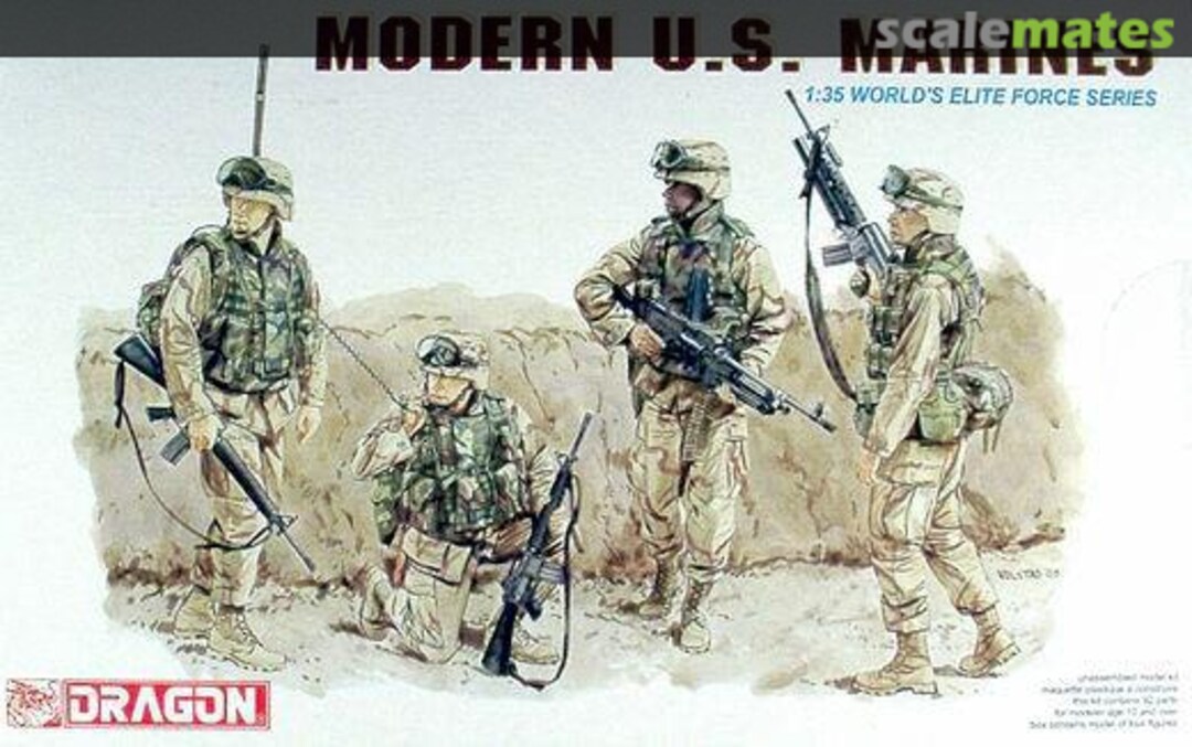 Boxart Modern U.S. Marines 3027 Dragon