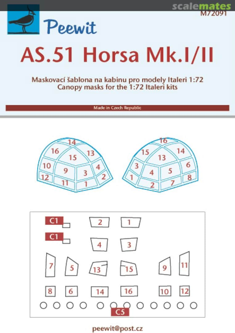 Boxart Airspeed AS.51 HORSA Mk.I/II M72091 Peewit