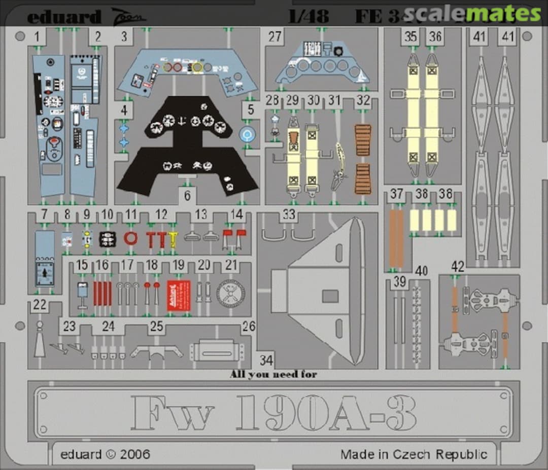 Boxart Fw 190A-3 FE347 Eduard