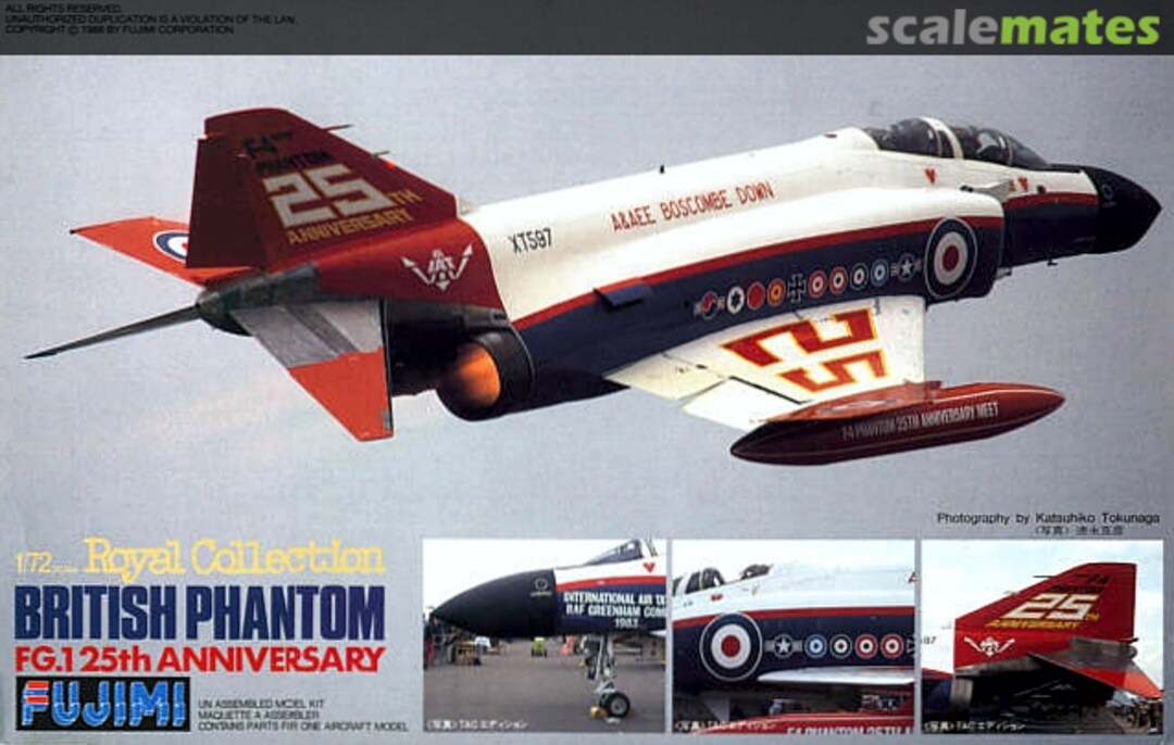 Boxart British Phantom FG.1 25th Anniversary 34001 Fujimi