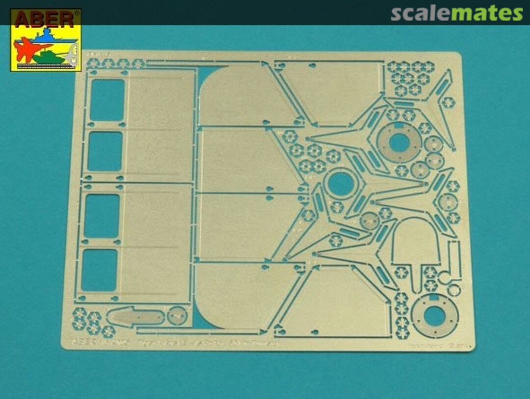 Contents Tiger I, E Tunisia 501 abt - Tail mud flaps 16142 Aber