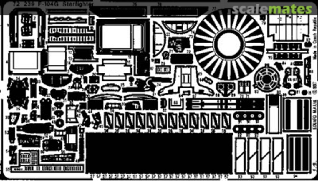 Boxart F-104G Starfighter 72239 Eduard