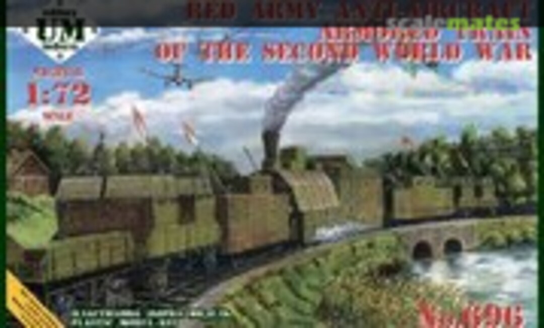 Red Army Anti-Aircraft Armored Train of The Second World War (UM Military Technics 696)