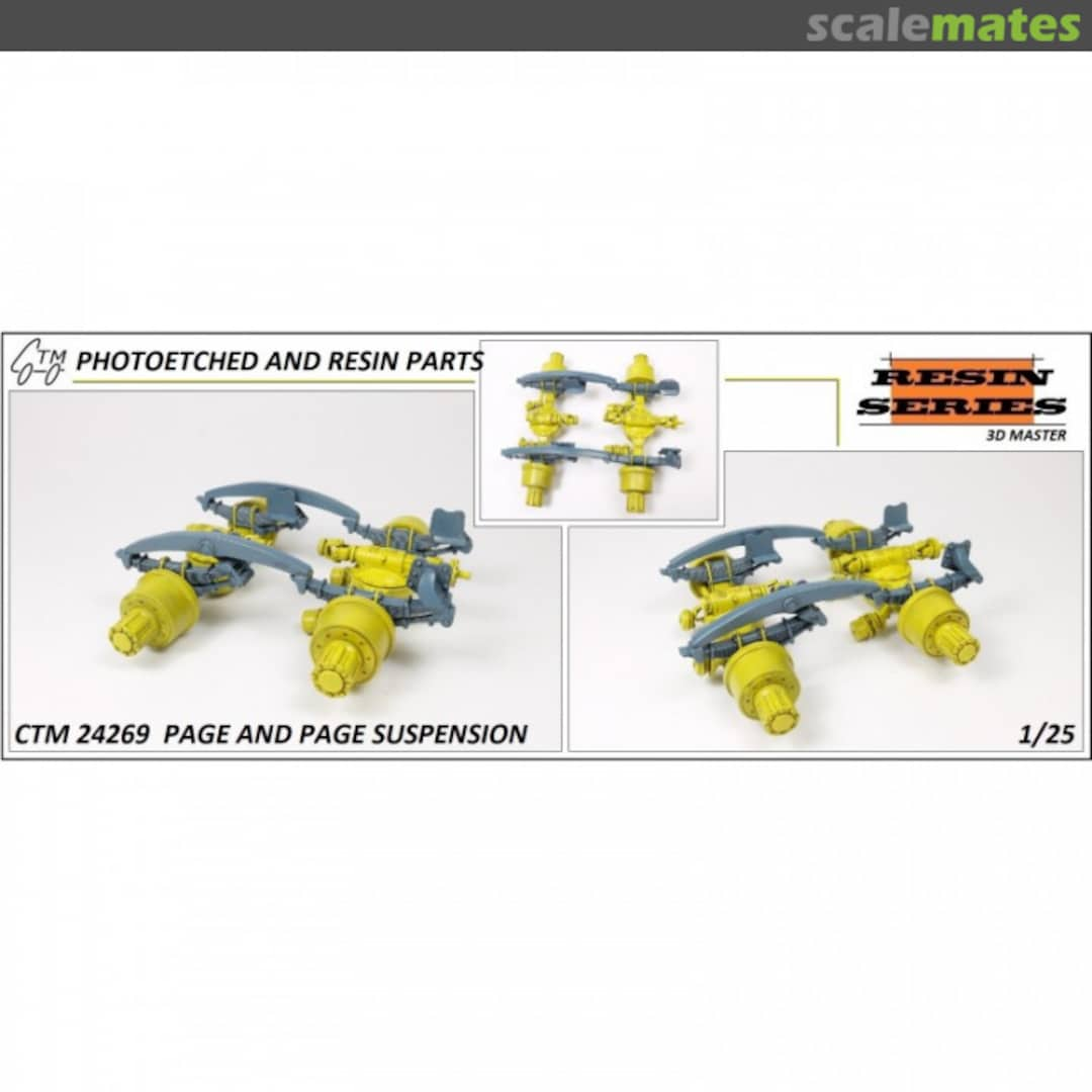 Boxart Page and Page suspension set CTM 24269 Czech Truck Model