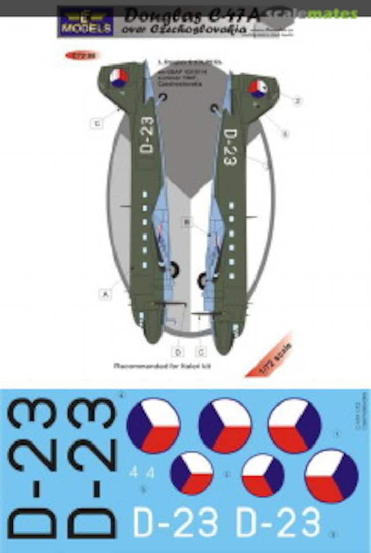 Boxart Douglas C-47A OVER CZECHOSLOVAKIA C72108 LF Models