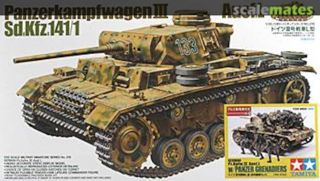 Boxart Pz.Kpfw.III Ausf.L 89620 Tamiya