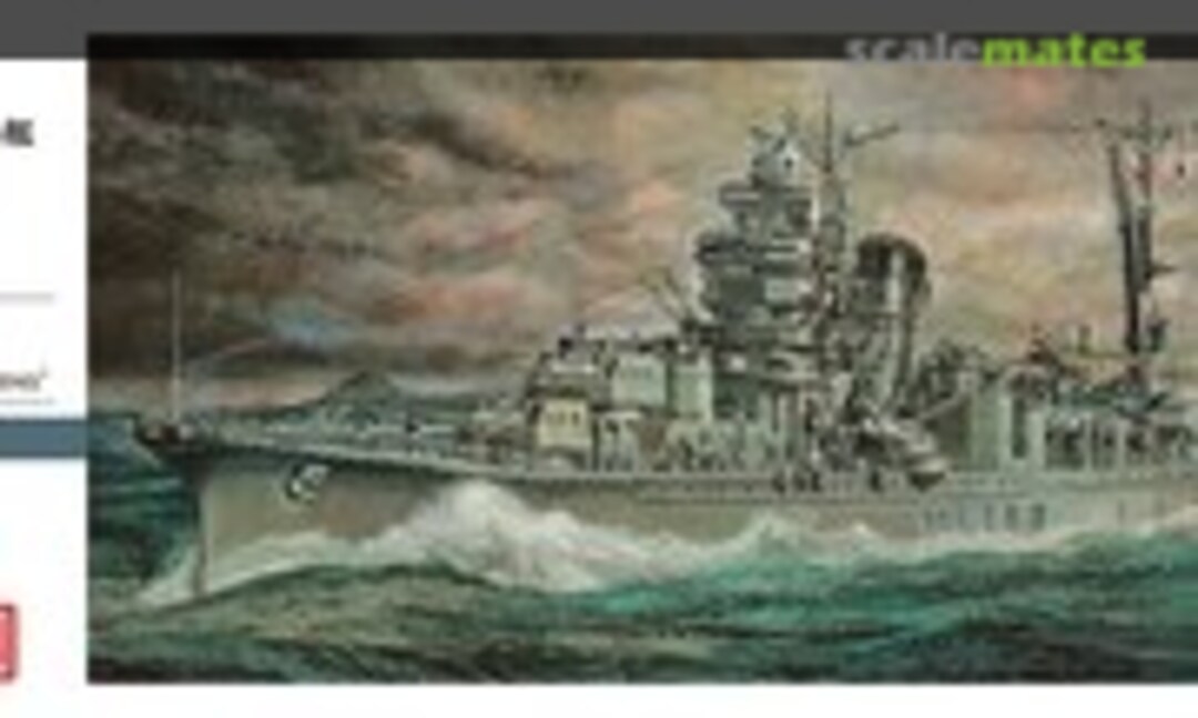 IJN Light Cruiser YAHAGI - Operation Ten-Ichi-Go 1945 Super Combo Set (Hasegawa 40026S)