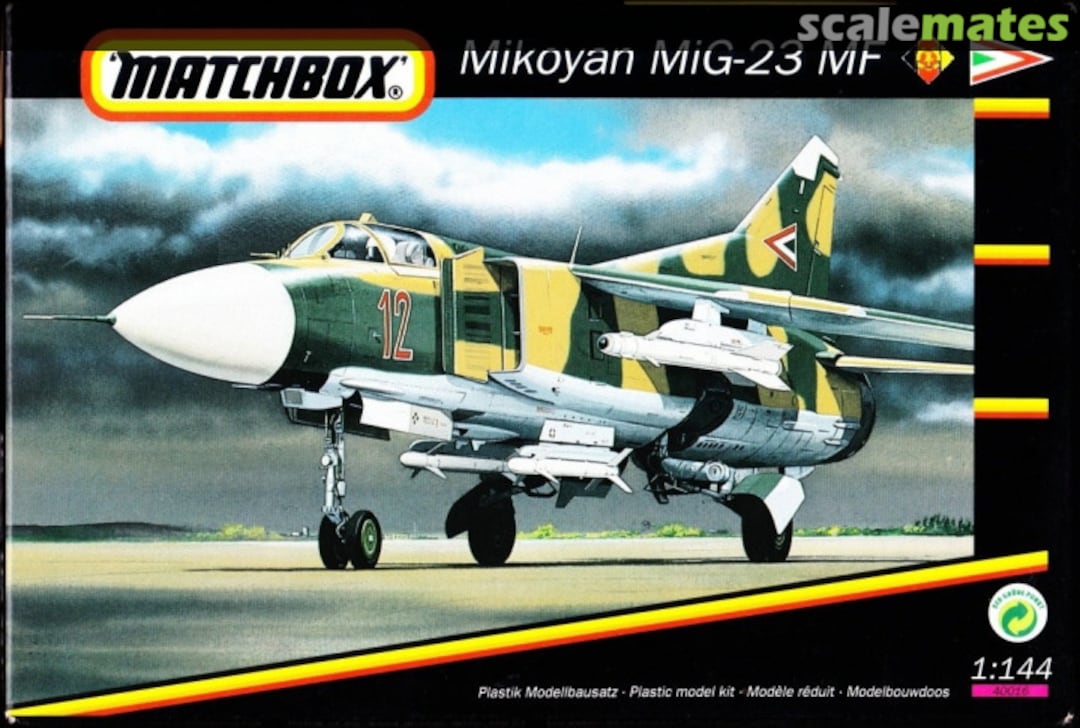 Boxart Mikoyan MiG-23 MF 40016 Matchbox