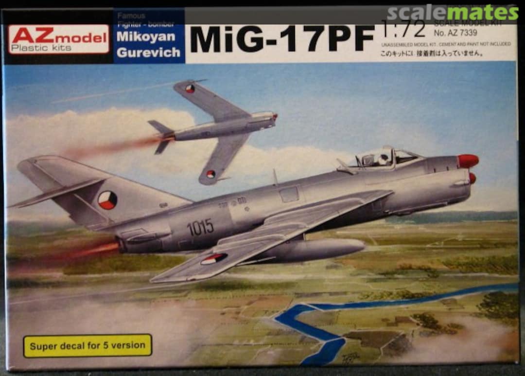 Boxart MiG-17PF Pt. 1 AZ7339 AZmodel