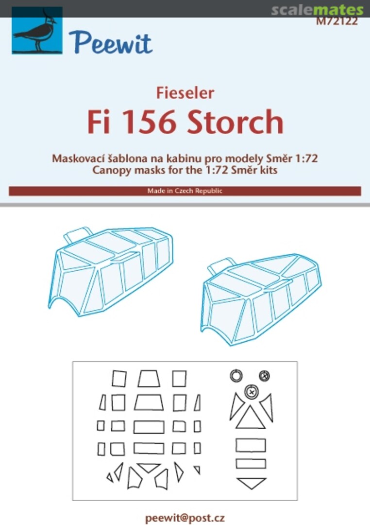 Boxart Fi 156 Storch M72122 Peewit