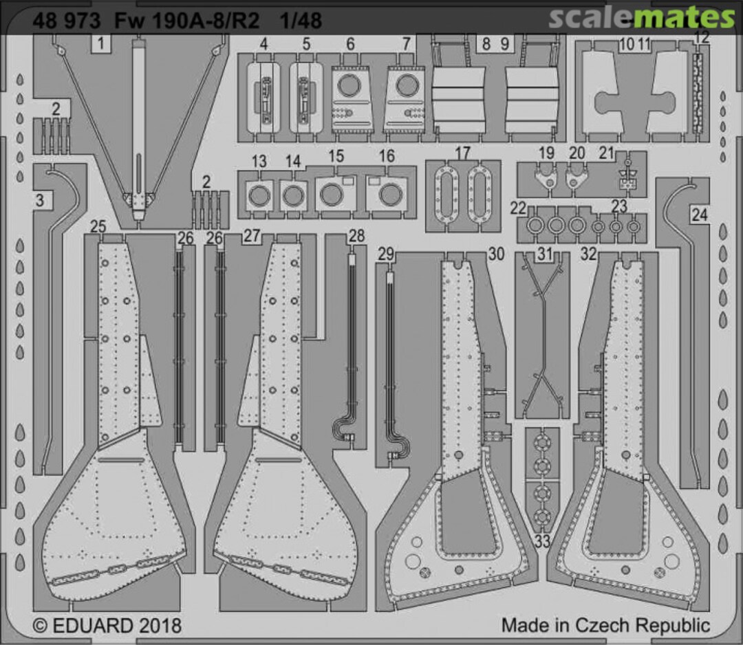 Boxart Fw 109A-8/R2 48973 Eduard