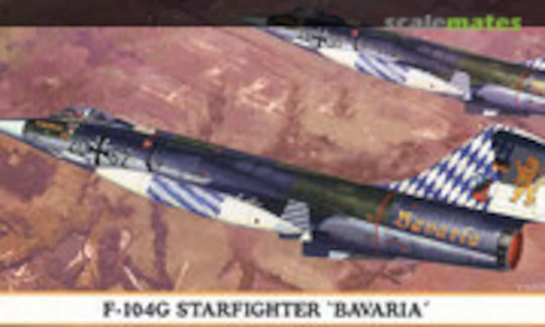 1:72 F-104G Starfighter 'Bavaria' (Hasegawa 00256)