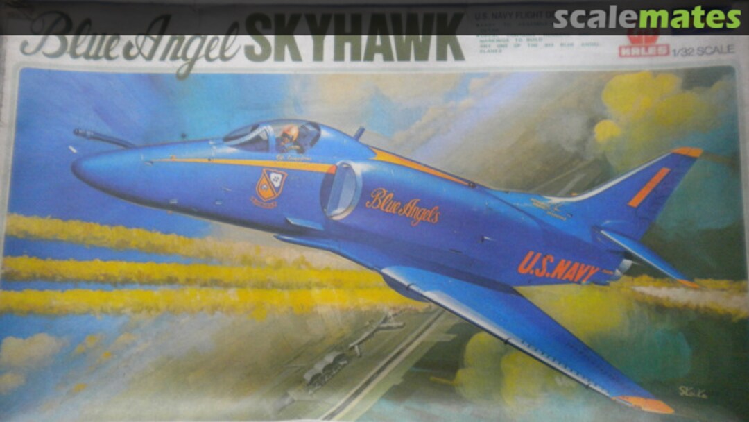 Boxart Blue Angel Skyhawk JS-118 Hasegawa/Hales