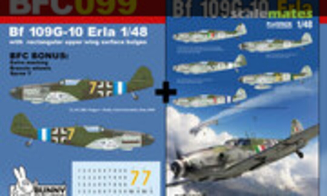 1:48 Bf 109G-10 Erla (Eduard BFC099)