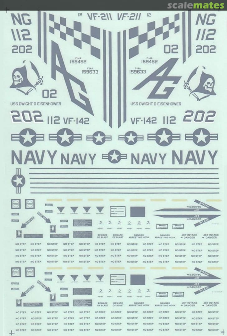 Boxart F-14A Tomcat 48-0217 Microscale