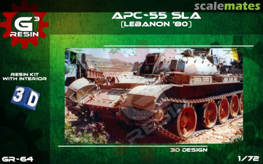 Boxart APC-55 SLA GR-64 G3 Resin