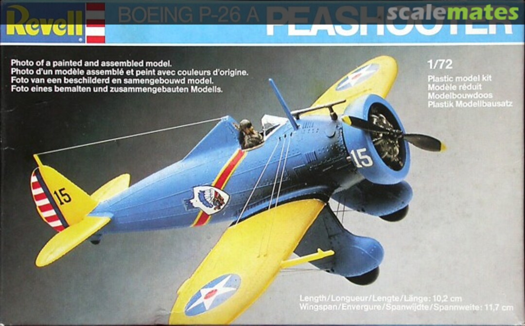 Boxart Boeing P-26 A Peashooter 4117 Revell