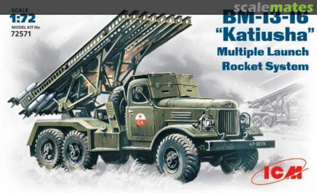 Boxart BM-13-16 "Katiusha" 72571 ICM