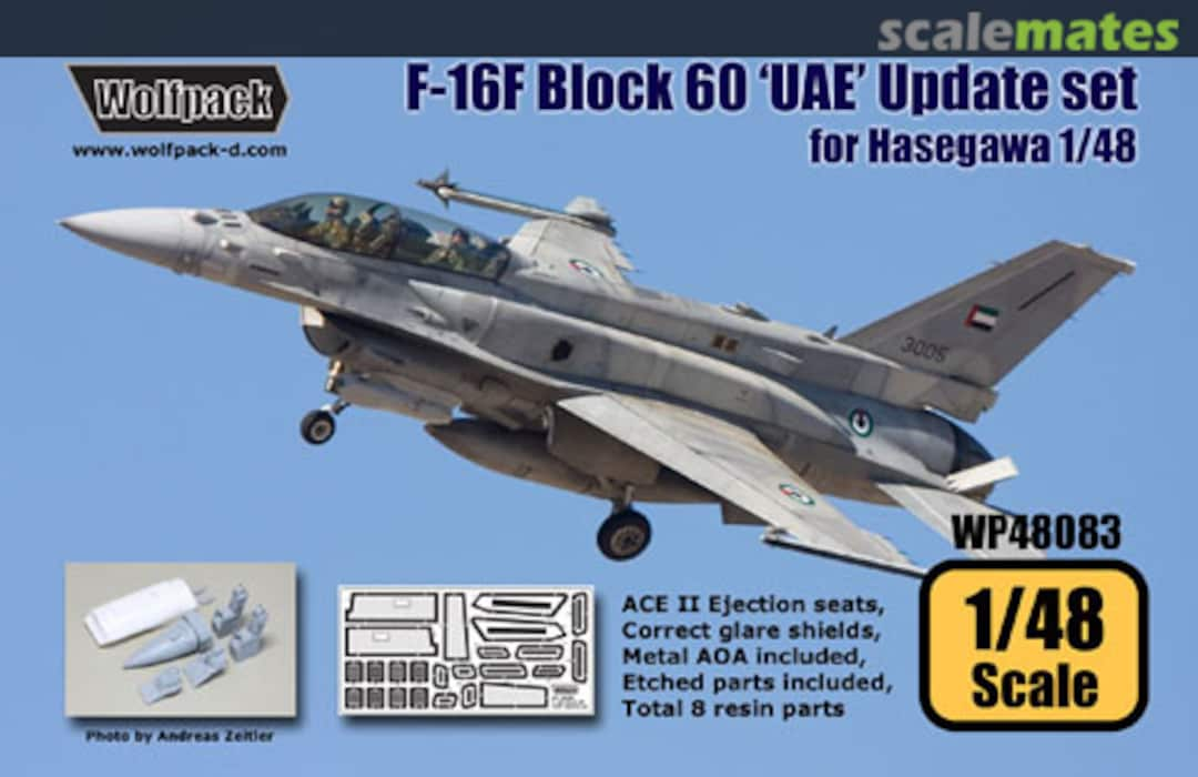 Boxart F-16F Block 60 'UAE' Update Set WP48083 Wolfpack