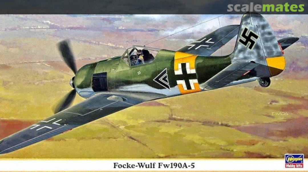 Boxart Focke-Wulf Fw190A-5 09798 Hasegawa