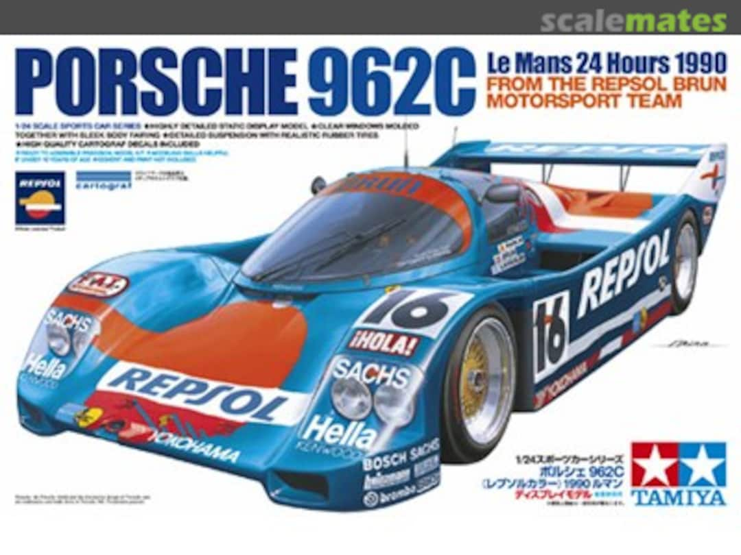 Boxart Porsche 962C 24313 Tamiya