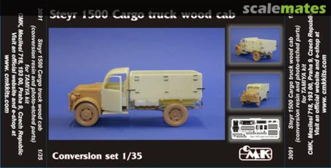 Boxart Steyr 1500 Cargo Truck conv. set 3091 CMK