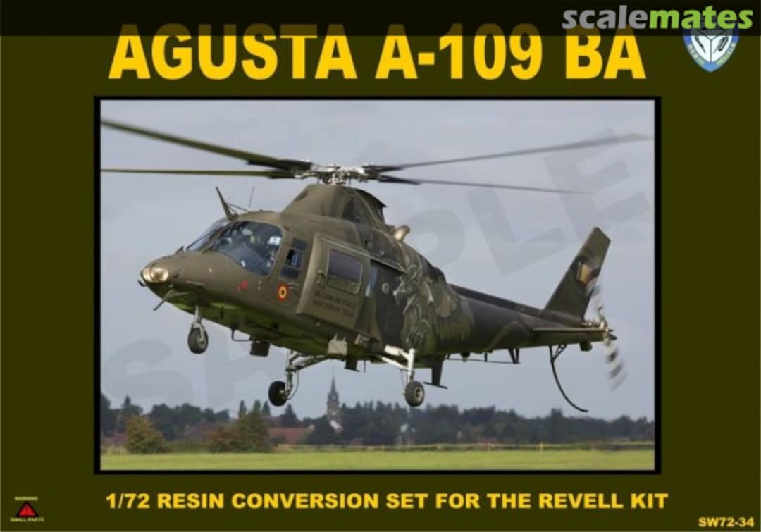 Boxart Agusta A-109 BA SW72-34 ScaleWorx