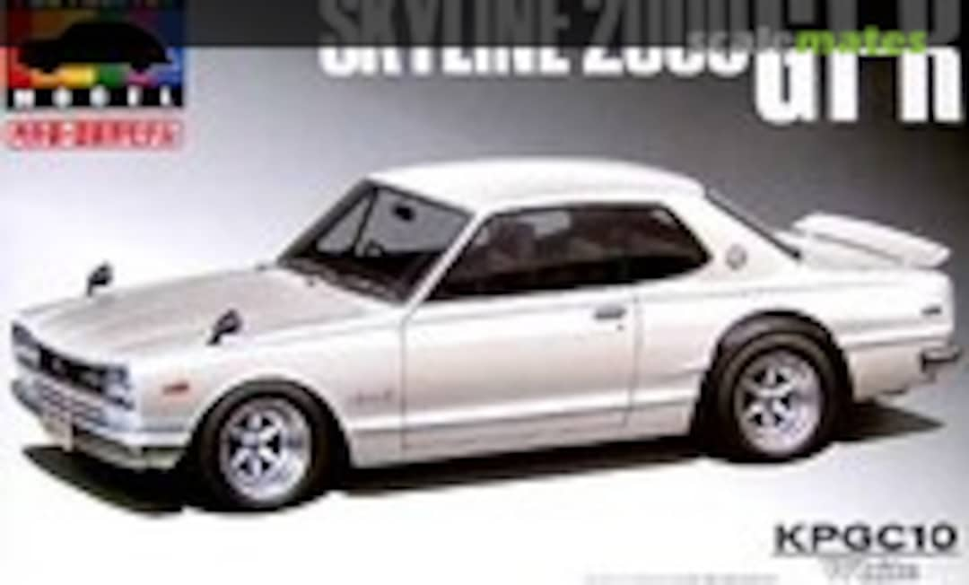 1:24 Skyline 2000 GT-R KPGC10 White (Aoshima 040720)