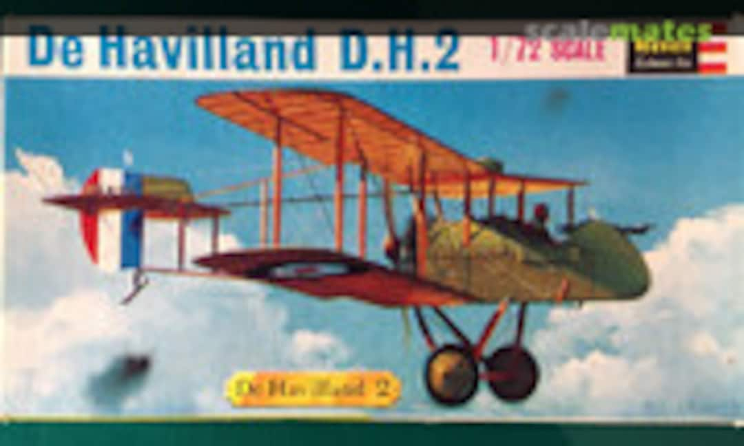 1:72 De Havilland D.H.2 (Revell (Great Britain) H-643)