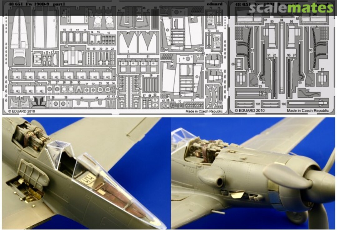 Boxart Fw 190D-9 48651 Eduard