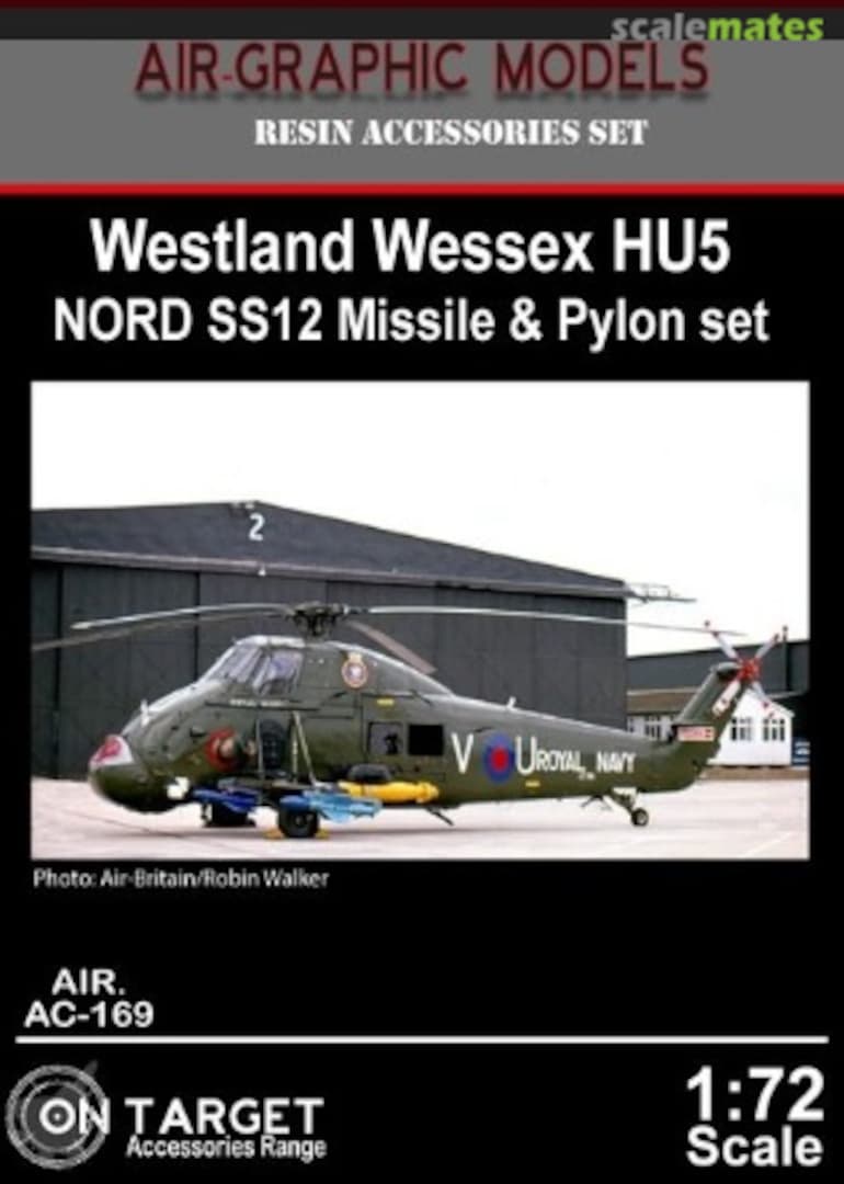 Boxart Westland Wessex HU5 Nord SS12 Missile & Pylon Set AIR.AC-169 Air-Graphic Models