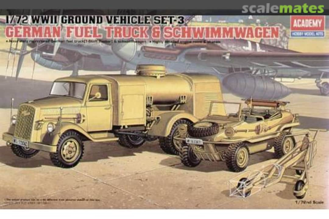 Boxart German Fuel Truck & Schwimmwagen 13401 Academy