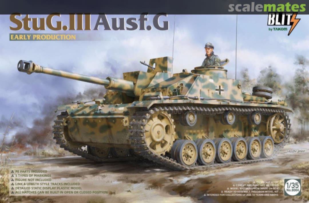 Boxart StuG III Ausf. G 8004 Takom