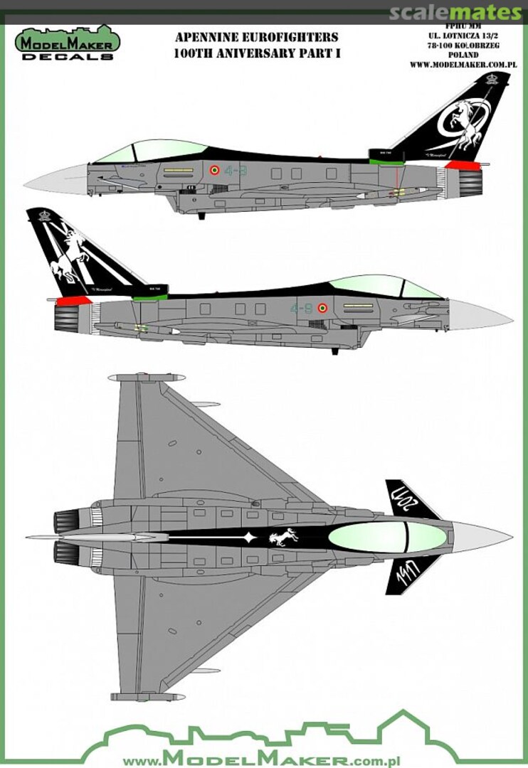 Boxart Apennine Eurofighters Part I D48141 ModelMaker