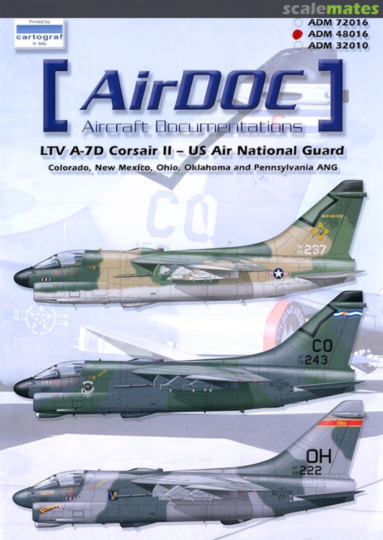 Boxart A-7D US Air National Guard ADM 48016 AirDOC