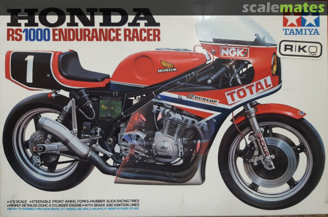 Boxart Honda RS 1000 Endurance Racer 1414 Tamiya