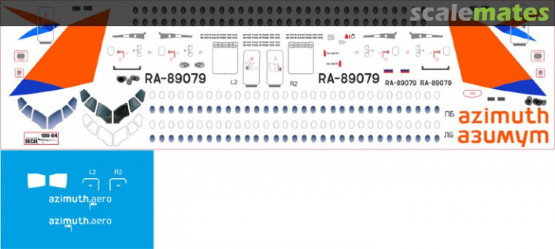 Boxart Superjet 100 1794 Pas Decals