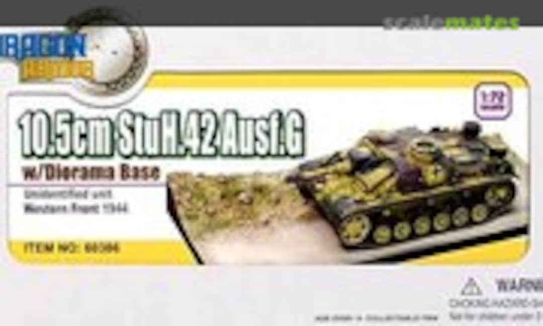 1:72 10.5cm StuH.42 Ausf.G w/Diorama Base (Dragon Armor 60386)