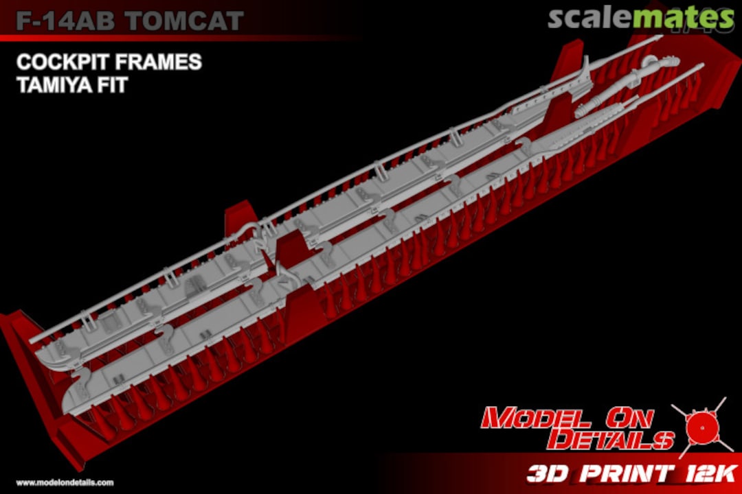 Boxart F-14AB Cockpit FRAMES 48010_f14ab_frames Model On Details