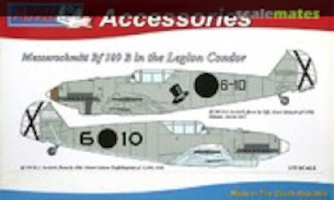 1:72 Messerschmitt Bf 109B (AML AMLA72016)