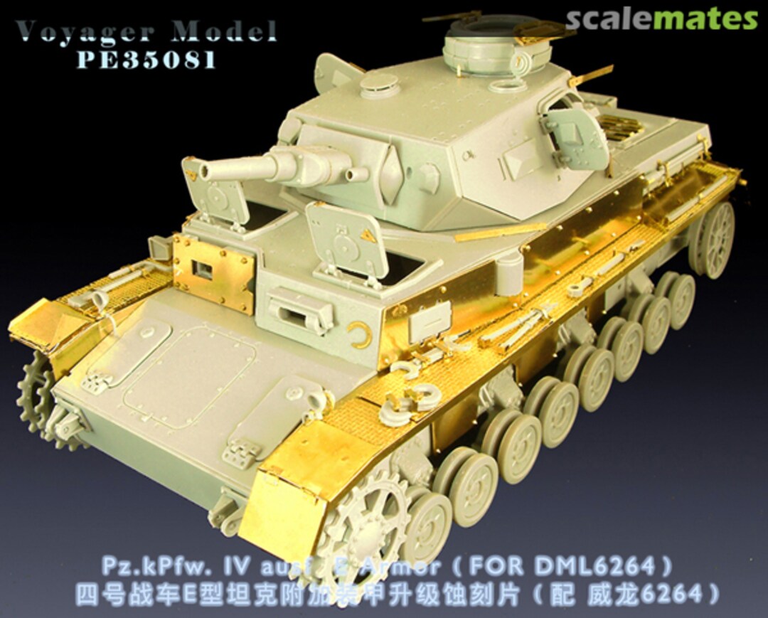 Boxart Panzer IV Ausf. E Armor PE35081 Voyager Model