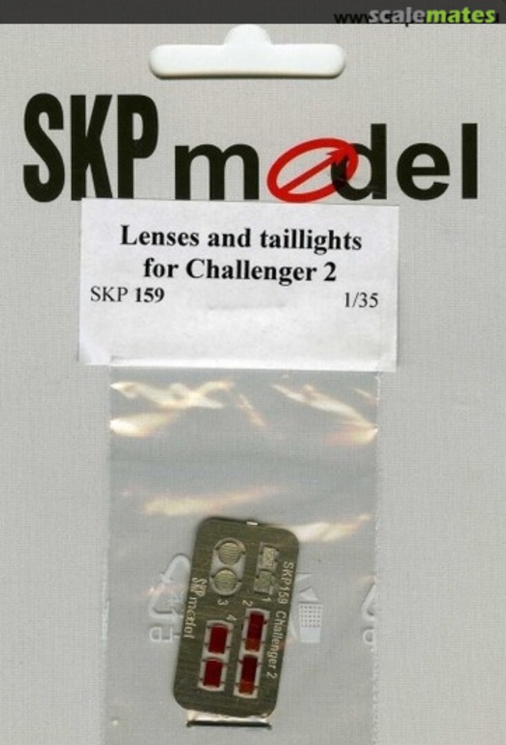 Boxart Lenses and taillights for Challenger 2 SKP 159 SKP model