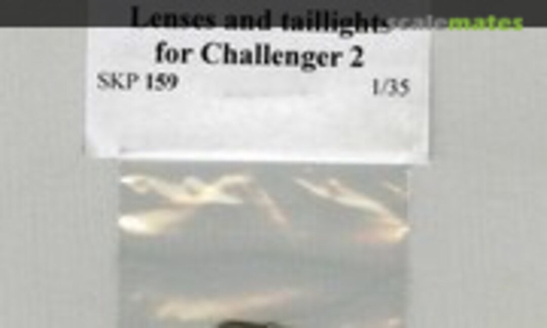 1:35 Lenses and taillights for Challenger 2 (SKP model SKP 159)